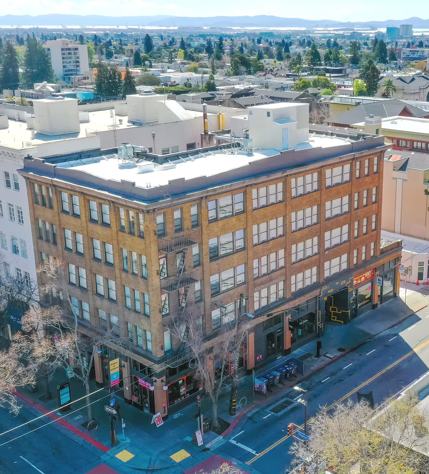 Telegraph Commons building exterior on Channing Way