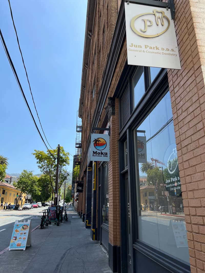 Shops along Telegraph Avenue Berkeley