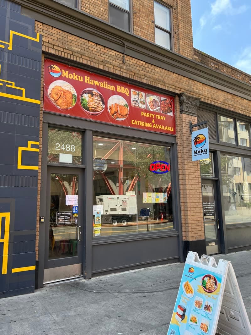 Moku Hawaiian BBQ near Telegraph Commons